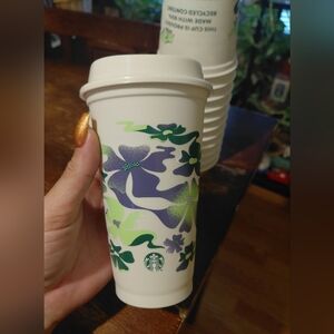 Starbucks 2025 Reusable Earth Month Hot Cup